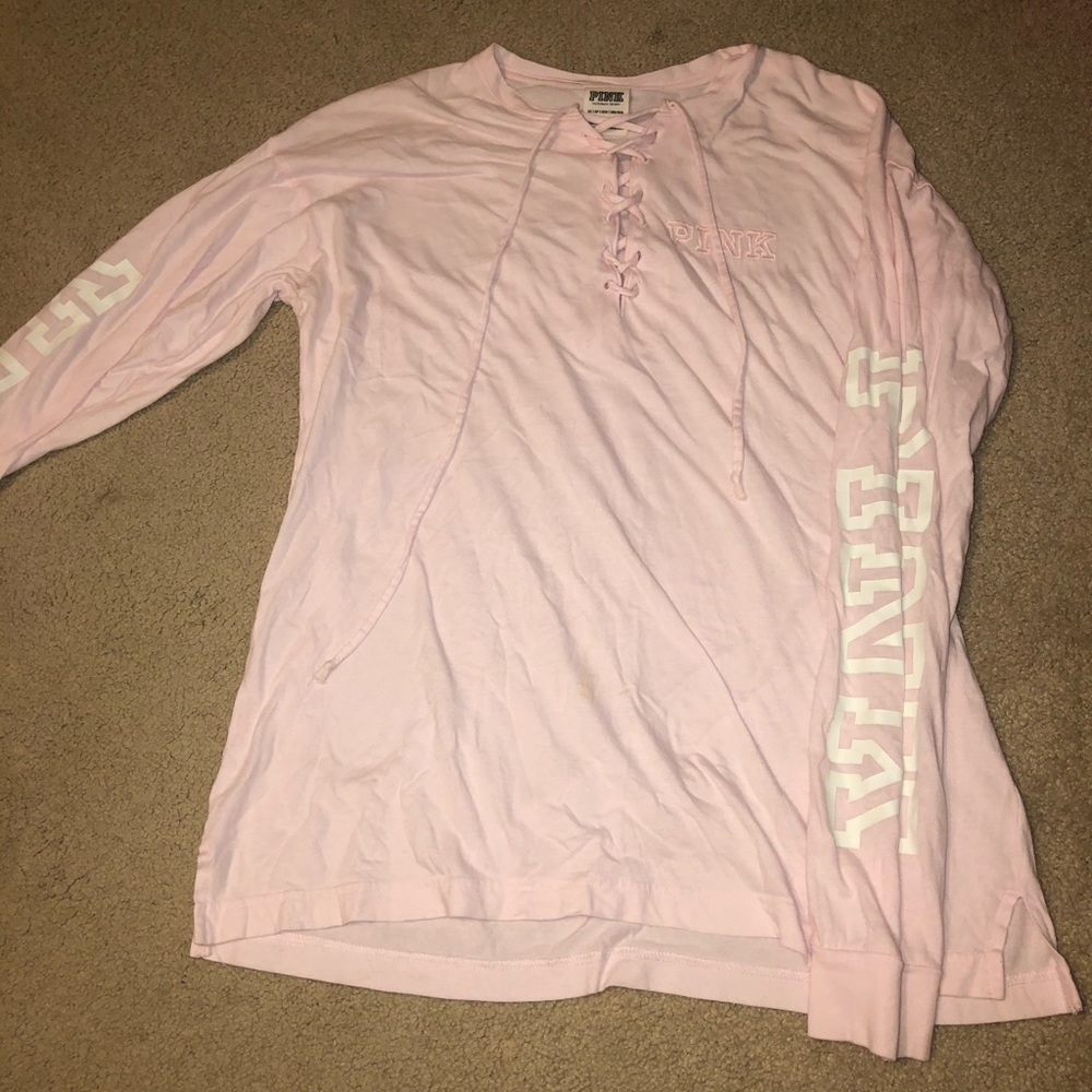 Victoria Secret Pink long-sleeve shirt
